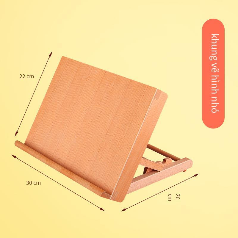Các sinh viên nghệ thuật giá vẽ để bàn thuận lợi nhất với phác thảo bột nước màu nước gấp bảng vẽ A3 khung viết và đọc bảo vệ cổ bảng nghiêng