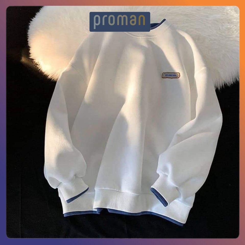 Áo Sweater nam nữ dài tay, Áo Sweater Nam Nữ form rộng, Áo sweater nam nữ unisex AD02 - PROMAN