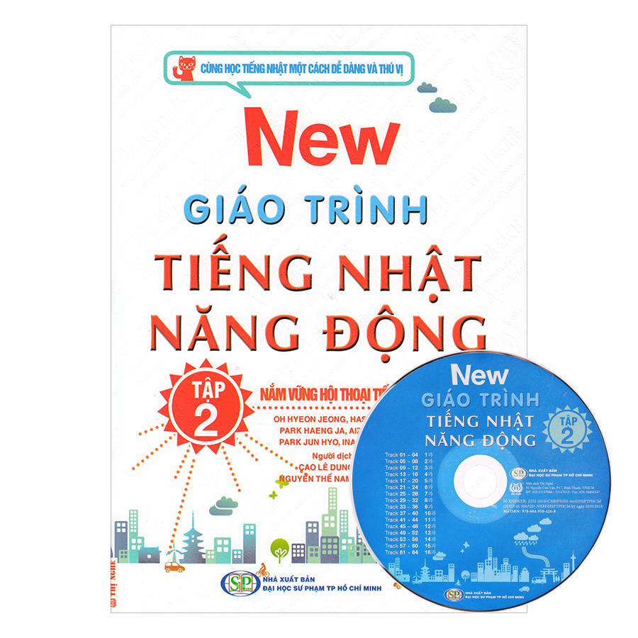 New Giáo Trình Tiếng Nhật Năng Động - Tập 2 (Kèm CD)