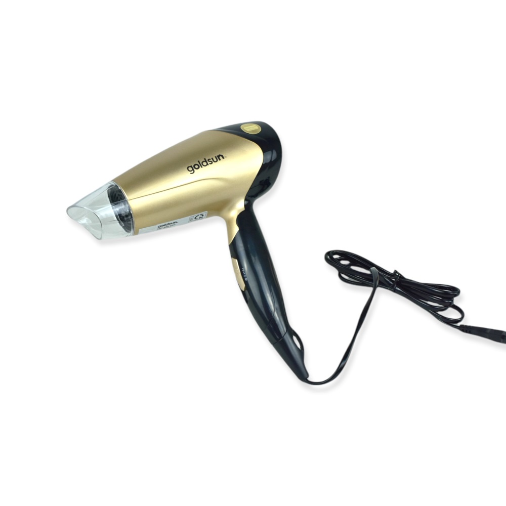 Máy Sấy Tóc GOLDSUN GHD2000 Có Thể Gấp Gọn 3 Chế Độ Chỉnh Công Suất 1200 W - Hàng Chính Hãng