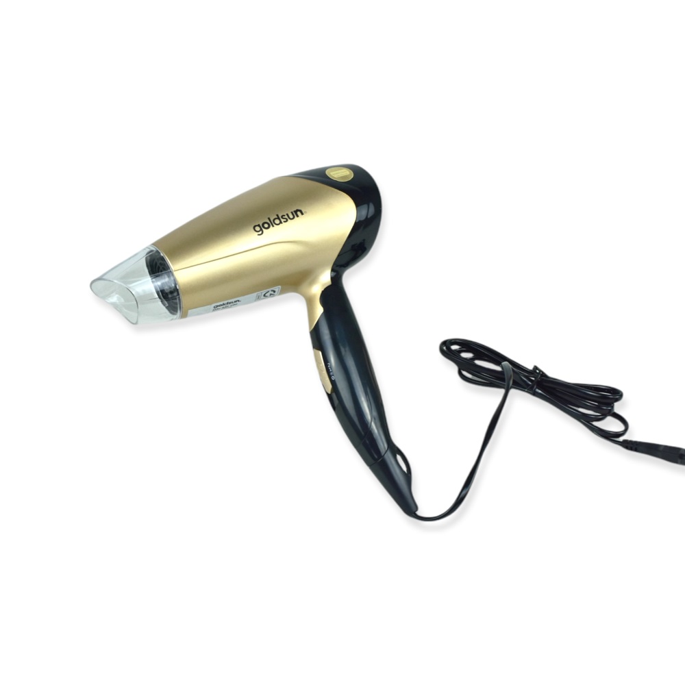 Máy Sấy Tóc GOLDSUN GHD2000 Có Thể Gấp Gọn, 3 Chế Độ Chỉnh. Công Suất 1200W - Hàng Chính Hãng