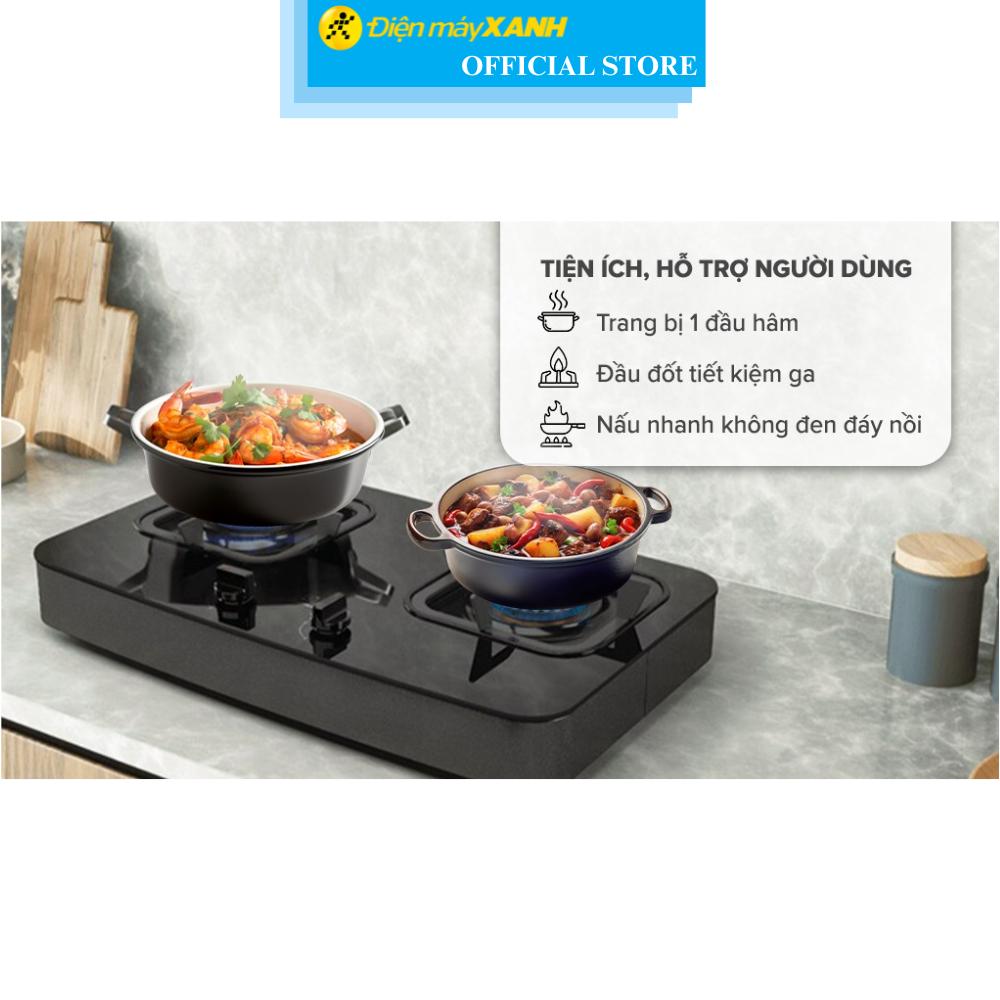 Bếp ga đôi Electrolux ETG7266GKR - Hàng Chính Hãng