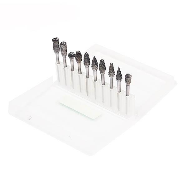 Bộ 10 mũi khắc, mài Vonfram cao cấp