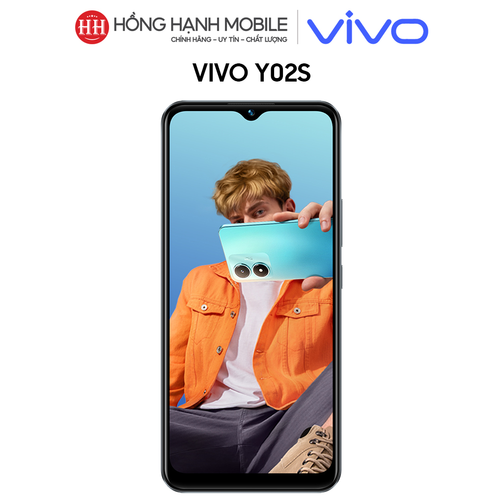 Điện Thoại Vivo Y02s 3GB/32GB - Hàng Chính Hãng