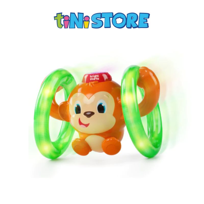 tiNiStore-Đồ chơi khỉ nhào lộn phát sáng và âm thanh Bright Starts 52181