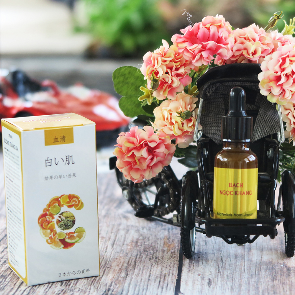 Serum dưỡng trắng da Bạch Ngọc Khang 15ml