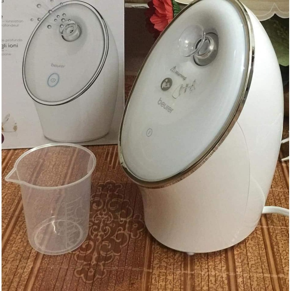 Máy Xông Hơi Mặt Công Nghệ Ion BEURER FC72, Cân Bằng Độ pH, Giúp Da Thư Giãn Và Làm Trẻ Hóa, Tiết Kiệm Thời Gian, Thiết Kế Đơn Giản, Xông Được Toàn Bộ Khuôn Mặt, Nhập Đức, Bảo Hành 12 Tháng