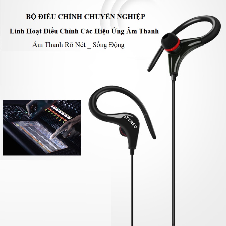 Tai Nghe Có Dây Giá Rẻ SF878 - Tích Hợp Micro Đàm Thoại - Cổng 3.5mm, Dây Dài 110cm