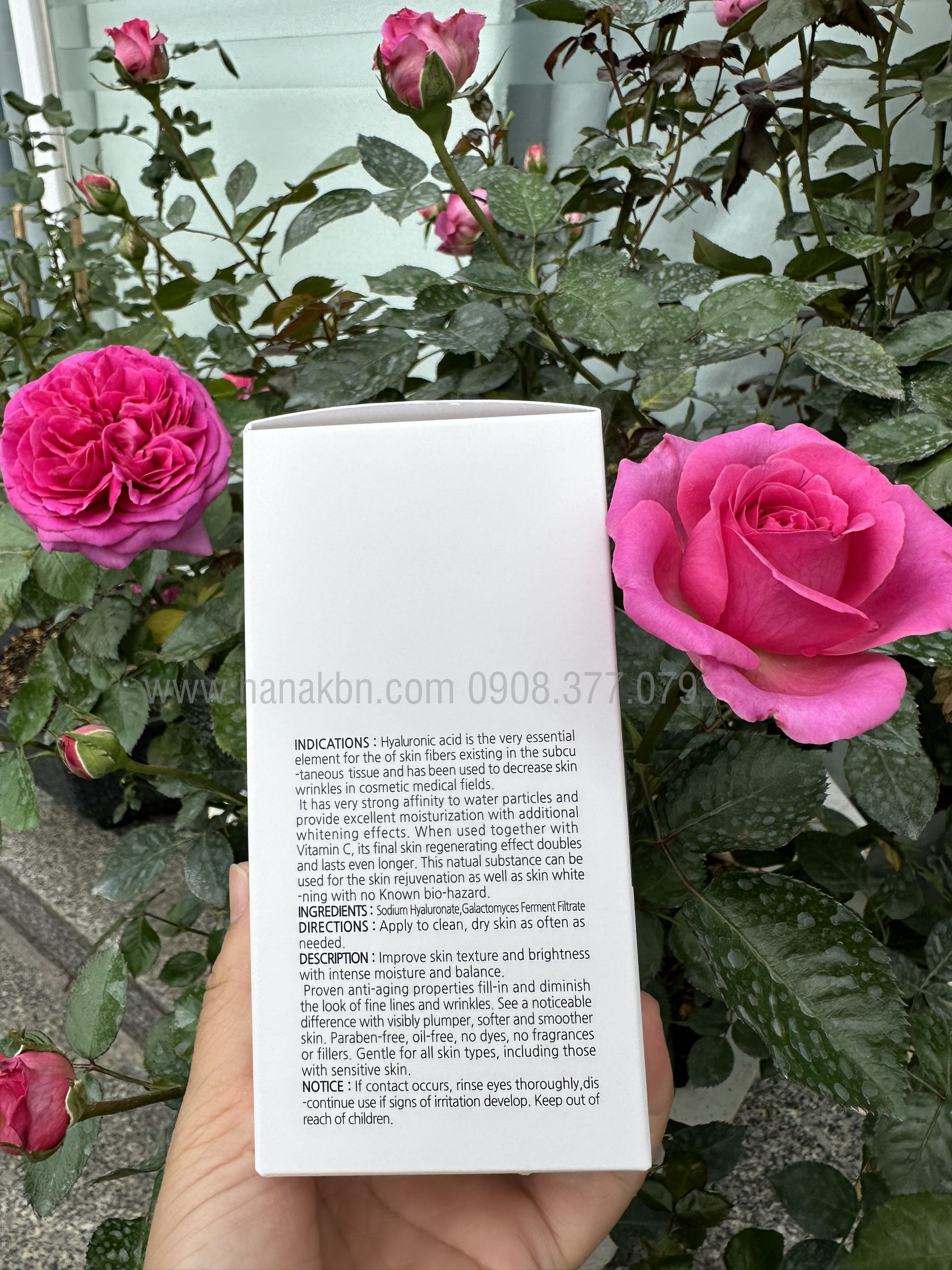 Bộ Đôi Căng Bóng, Tái Tạo Da, Trắng Sáng Da - Serum HA Plus 100ml + Hydro B5 Plus 120ml