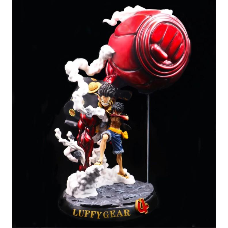 Mô Hình Figure One Piece Luffy Gear 4 siêu to 52cm
