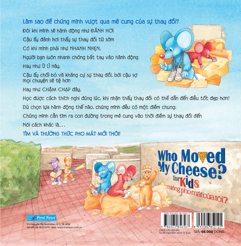 Sách Ai Lấy Miếng Pho Mát Của Tôi ? - Phiên Bản Dành Cho Độc Giả Nhí