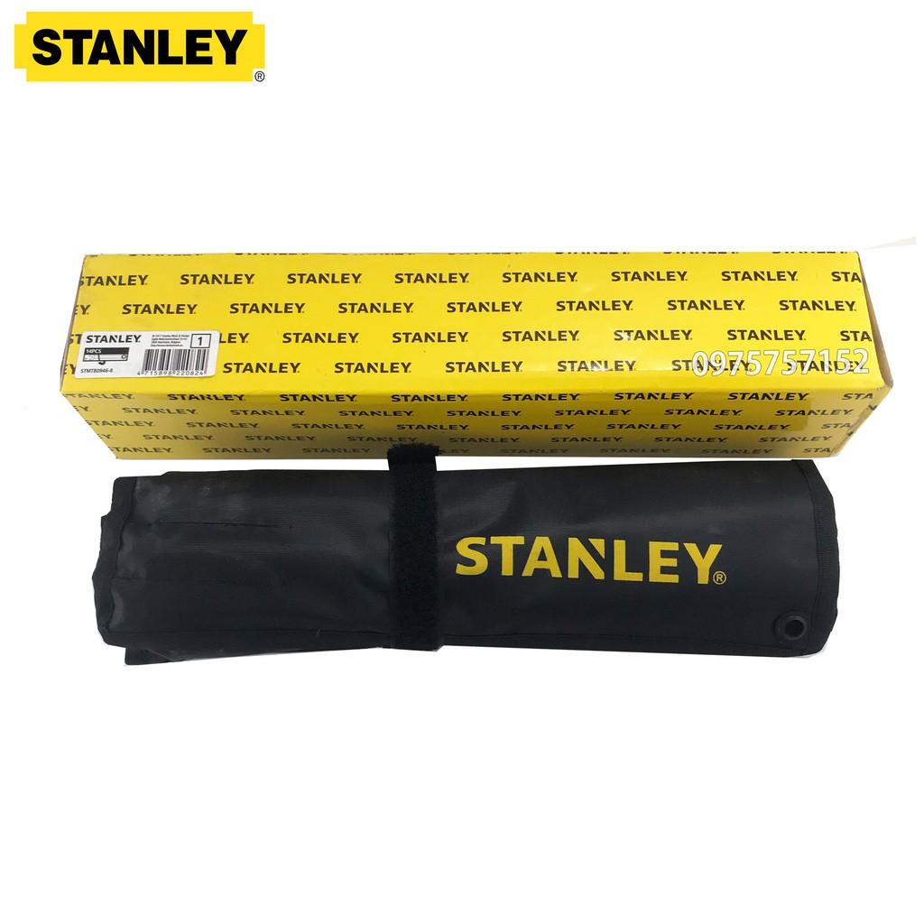 Bộ cờ lê cao cấp STANLEY 14 chi tiết 8-24mm (Vòng miệng - Đầu tròng) - Chính hãng STANLEY 80-946