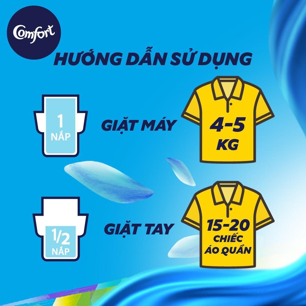 COMBO Giặt xả hoàn hảo OMO Đỏ 4Kg và Comfort Ban mai 3.2L