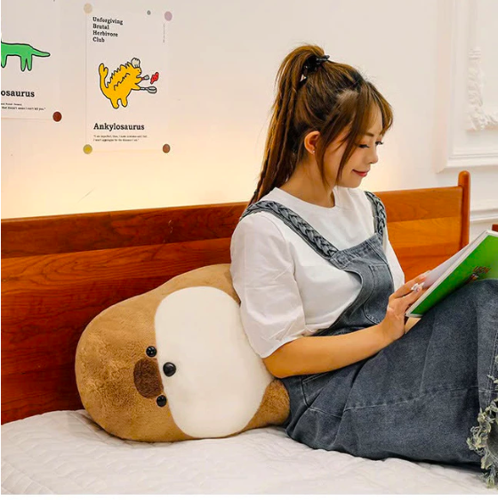 Thú nhồi bông hải cẩu ôm con đáng yêu - Size 55cm đến 80cm - Quà tặng gấu bông hải cẩu bụng bự êm mịn cho bé