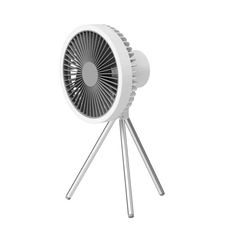 Quạt Mini Để Bàn, Quạt Tích Điện USB Cầm Tay, Quạt Đa Năng 3 Cấp Độ Gió Cực Mát, đèn  led có 3 mức độ sáng cùng với 3 chế độ hẹn giờ tắt (1h,3h, 5h), Dung Lượng Pin  10.000mAh
