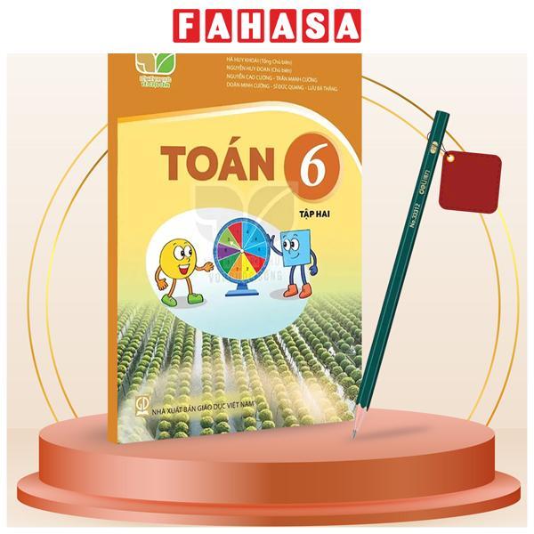 Sách - Toán 6 - Tập 2 (Kết Nối) (Chuẩn) - Kèm Bút Chì 2B Deli 33312-2B