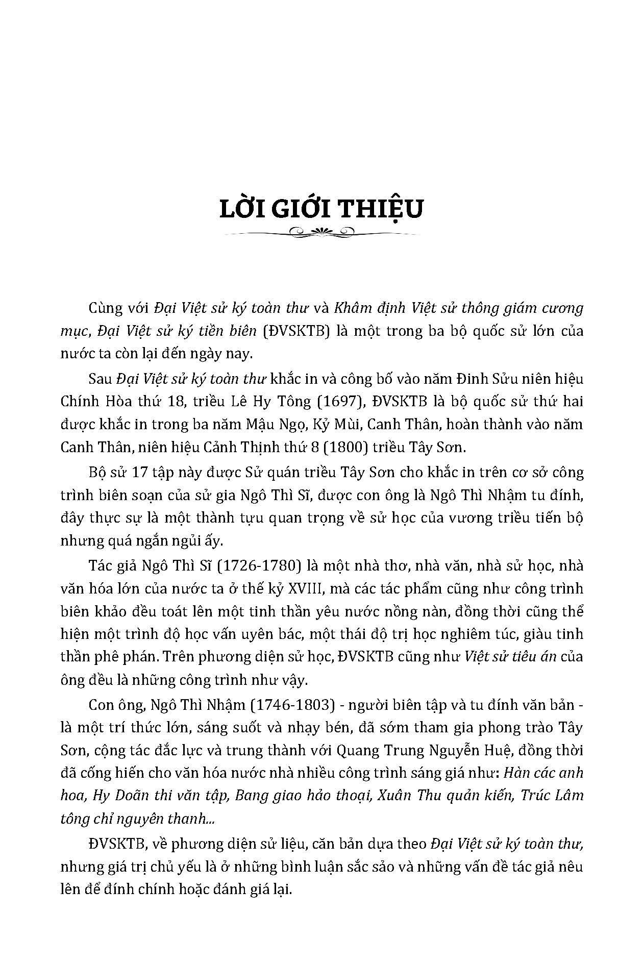 Đại Việt Sử Ký Tiền Biên (Tái bản 2025)