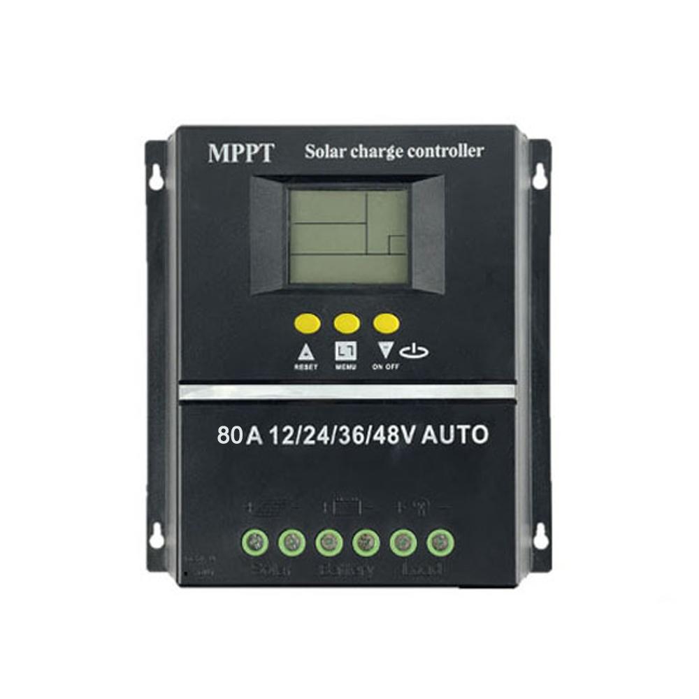 Nhận dạng tự động điện áp Bộ điều khiển MPPT năng lượng mặt trời Màn hình LCD Hệ thống không nối lưới Hệ thống phát điện cho pin lithium có thể sạc lại