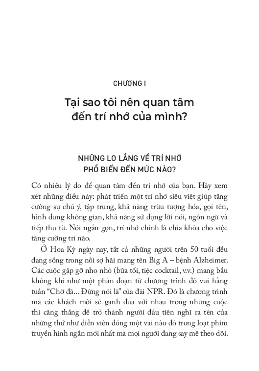 TĂNG CƯỜNG TRÍ NHỚ PHÒNG BỆNH ALZHEIMER - Tiến sĩ Y khoa Richard Restak – Mai Chí Trung dịch - NXB Trẻ