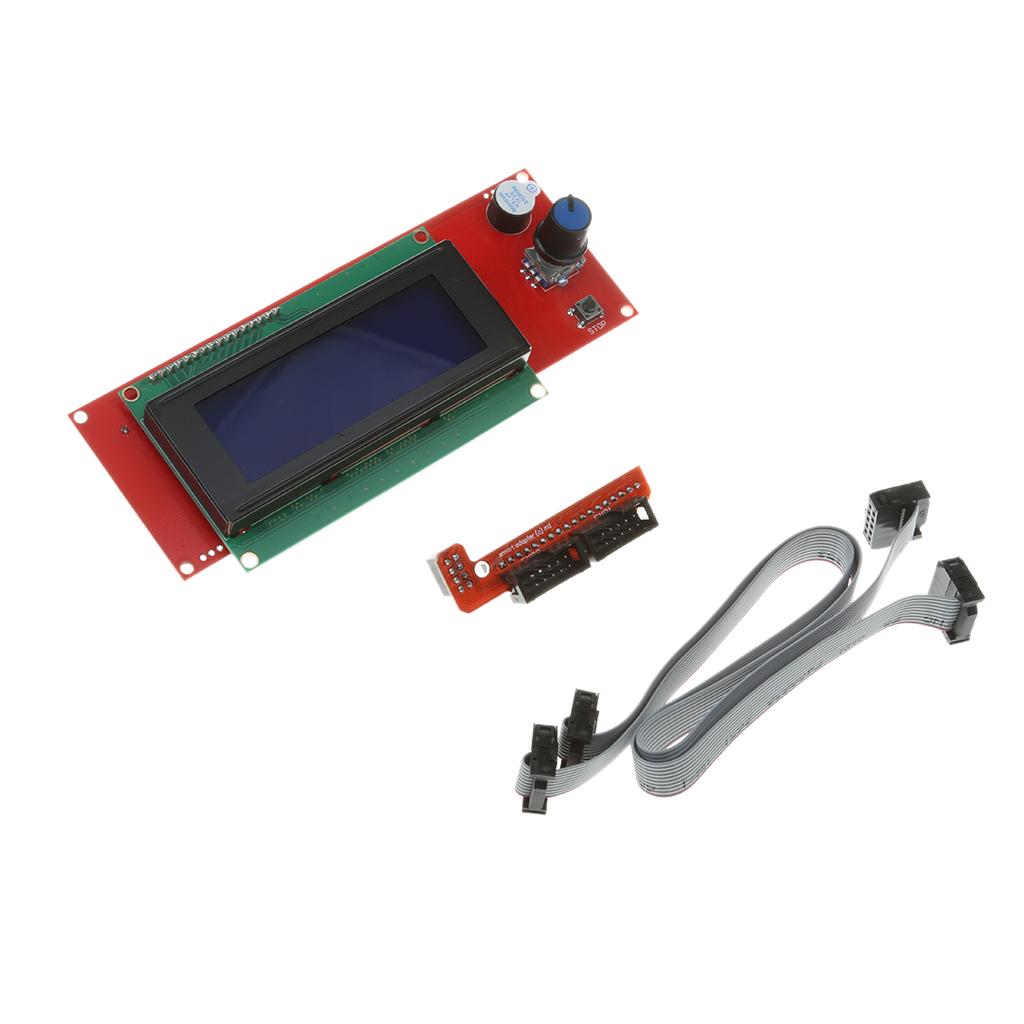 LCD Smart Controller Module, Smart LCD 2004 Display Controller for RAMPS 1.4 RepRap 3D Printer Electronic