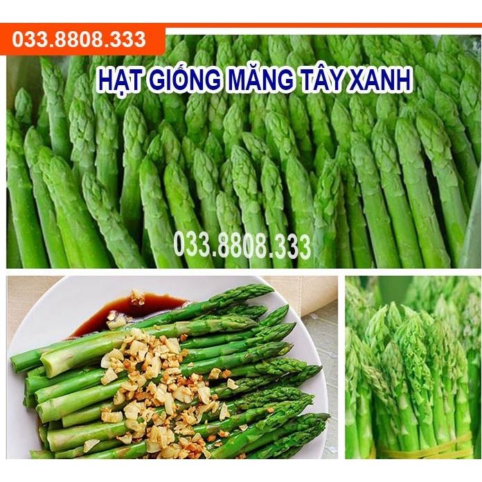 HẠT GIỐNG MĂNG TÂY XANH ĐÀI LOAN - NĂNG SUẤT CAO