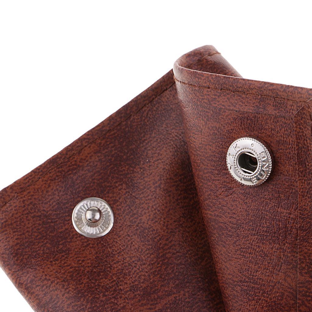 2pcs Portable PU Leather Tobacco Holder Pouch Bag Pipe Case