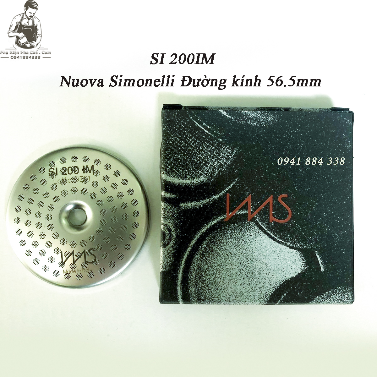 Shower IMS Nuova Simonelli, Lưới Lọc Họng Cho Nuova Simonelli – Linh Kiện Máy Pha Cà Phê