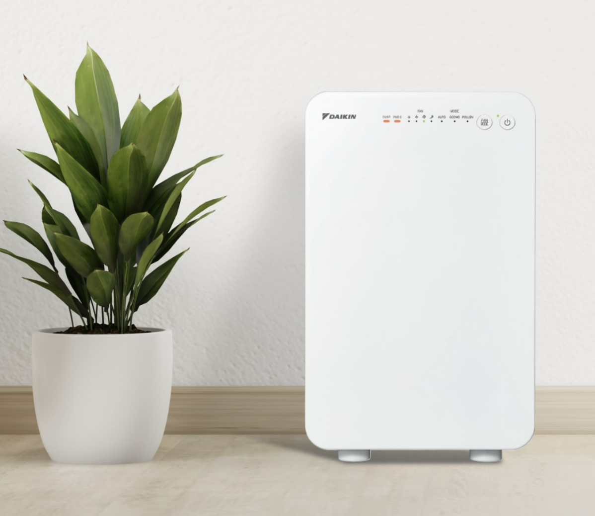 Máy Lọc Không Khí Daikin MC30VVM-A Công Nghệ Lọc HEPA Lọc Sạch 99,97% Bụi Bẩn Diện Tích Sử Dụng 25 m2 Công Suất 16W - Hàng Chính Hãng