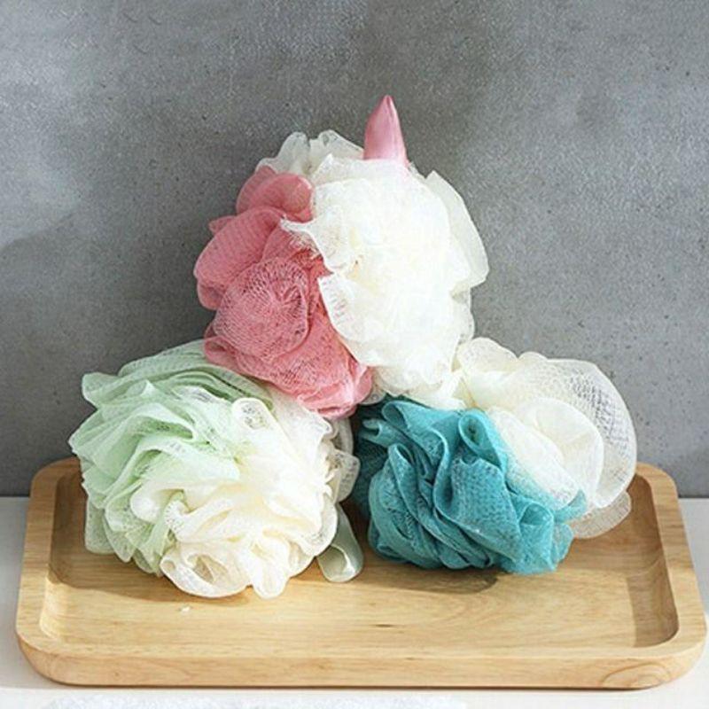 Bông Tắm Tạo Bọt Mềm Mịn 2 Màu Cao Cấp