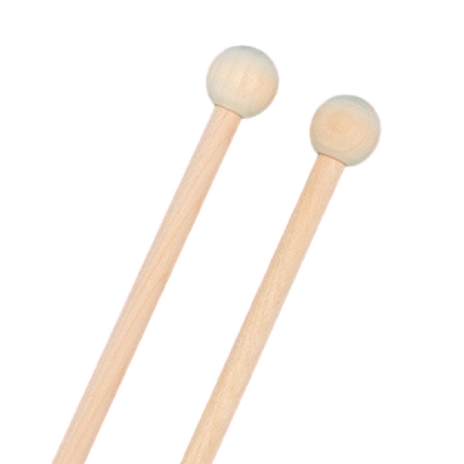 2x Percussion Mallets Lightweight Musical Parts for Chime Glockenspiel Bells