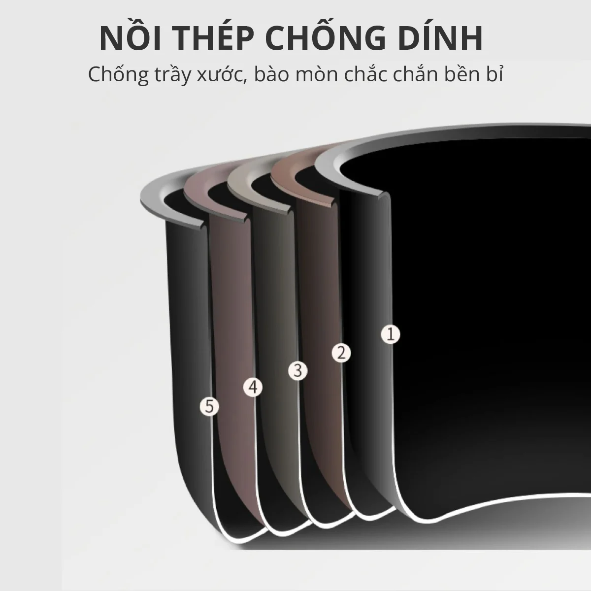 Nồi cơm điện Mishio - Hàng chính hãng