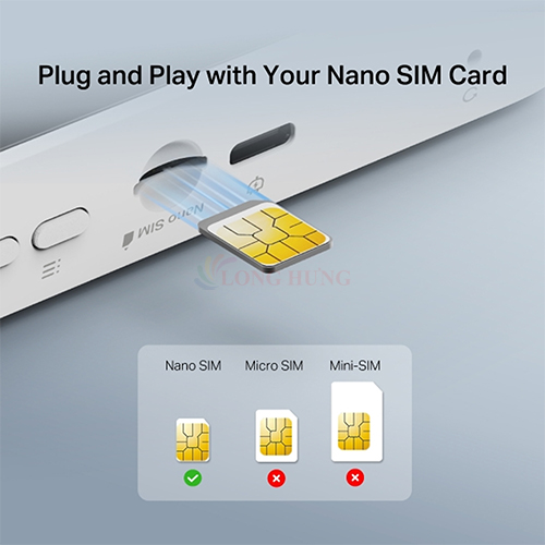 Bộ mở rộng sóng Wifi 6 4G LTE Mercusys dành cho Mobile Wifi MT115 - Hàng chính hãng