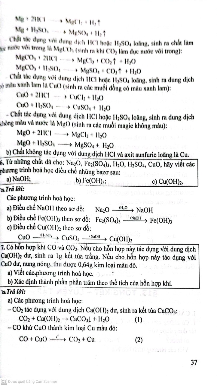 Sách - Giải sách bài tập Hóa Học lớp 9