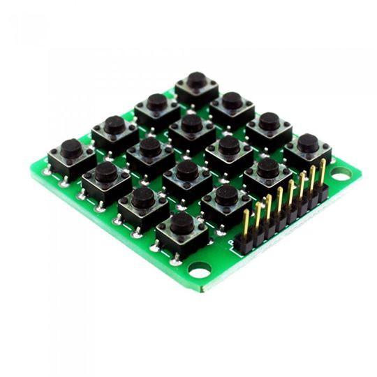 Bàn Phím Ma Trận Cứng 4x4 Keypad