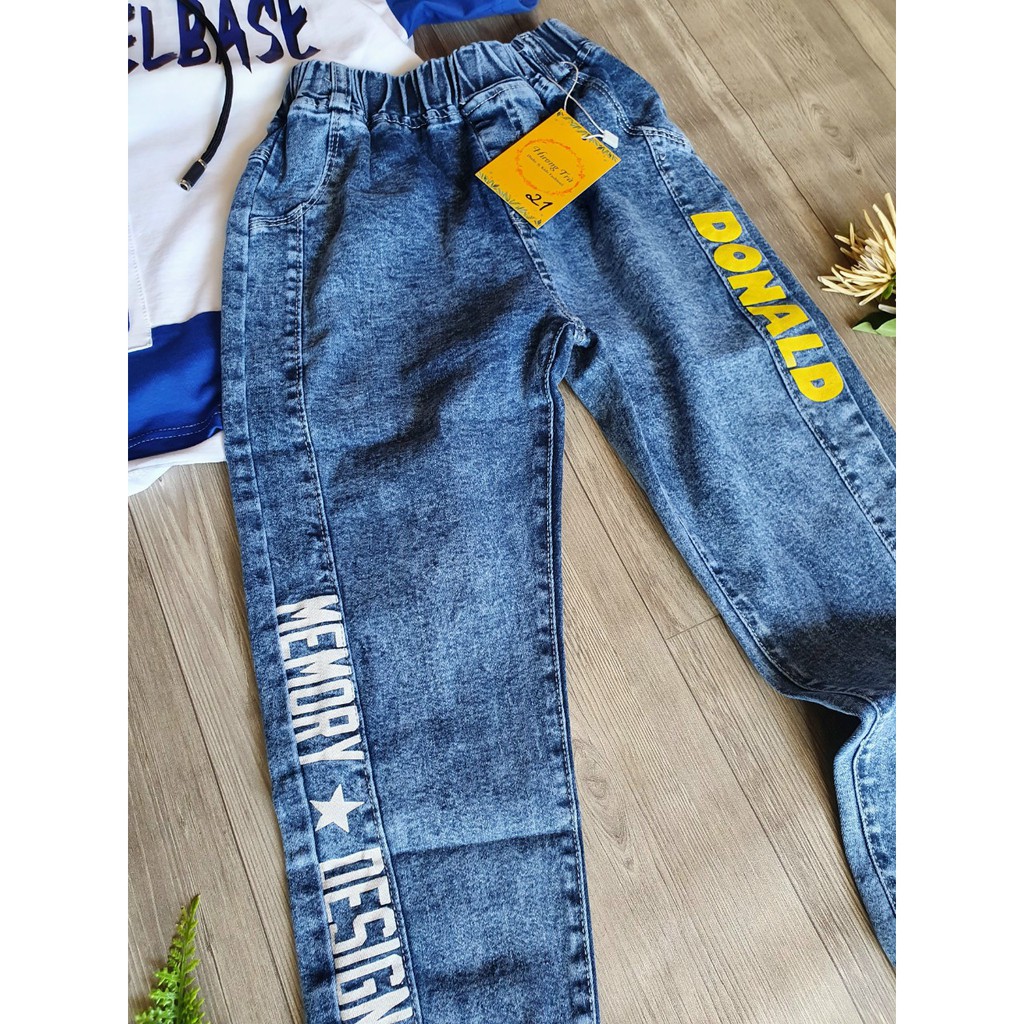 QUẦN JEANS BÉ TRAI PHONG CÁCH TỪ 18-28KG