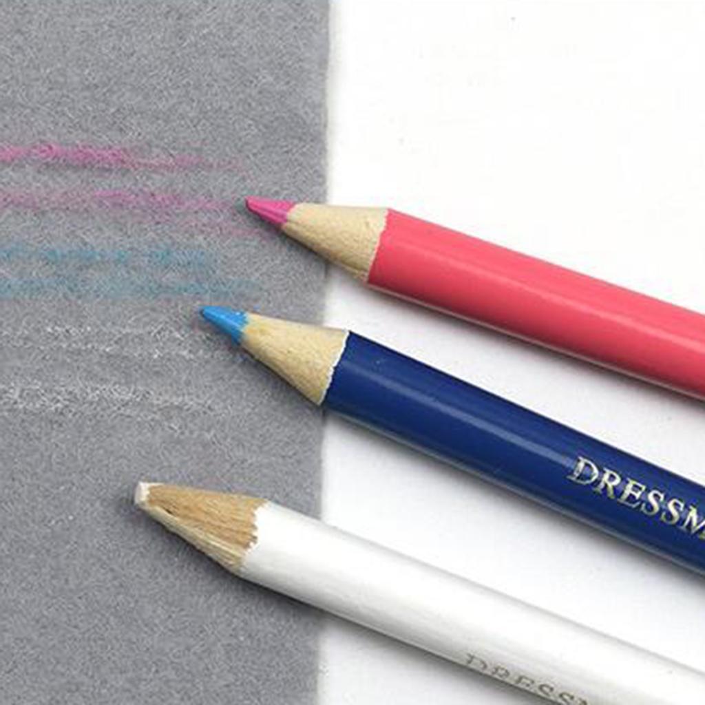 3Pcs Dressmaking Pencils Chalk Pen Sewing Dressmakers DIY Craft Markers