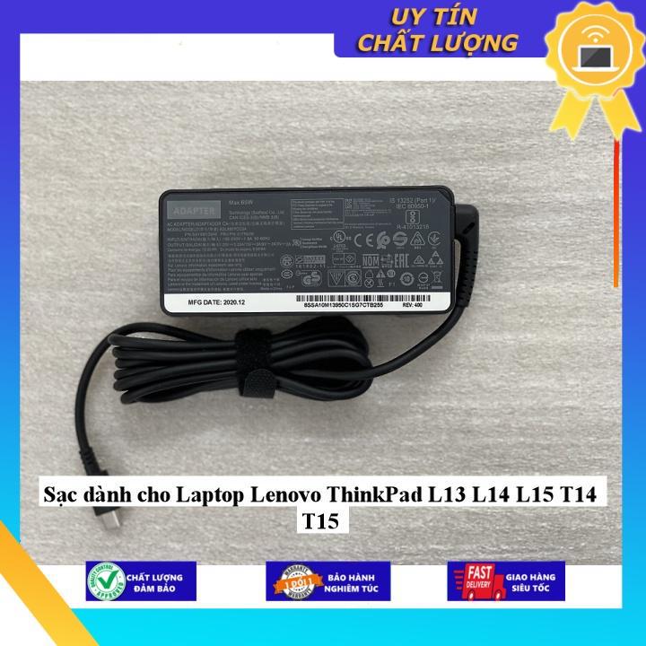 Sạc dùng cho Laptop Lenovo ThinkPad L13 L14 L15 T14 T15 - Hàng Nhập Khẩu New Seal