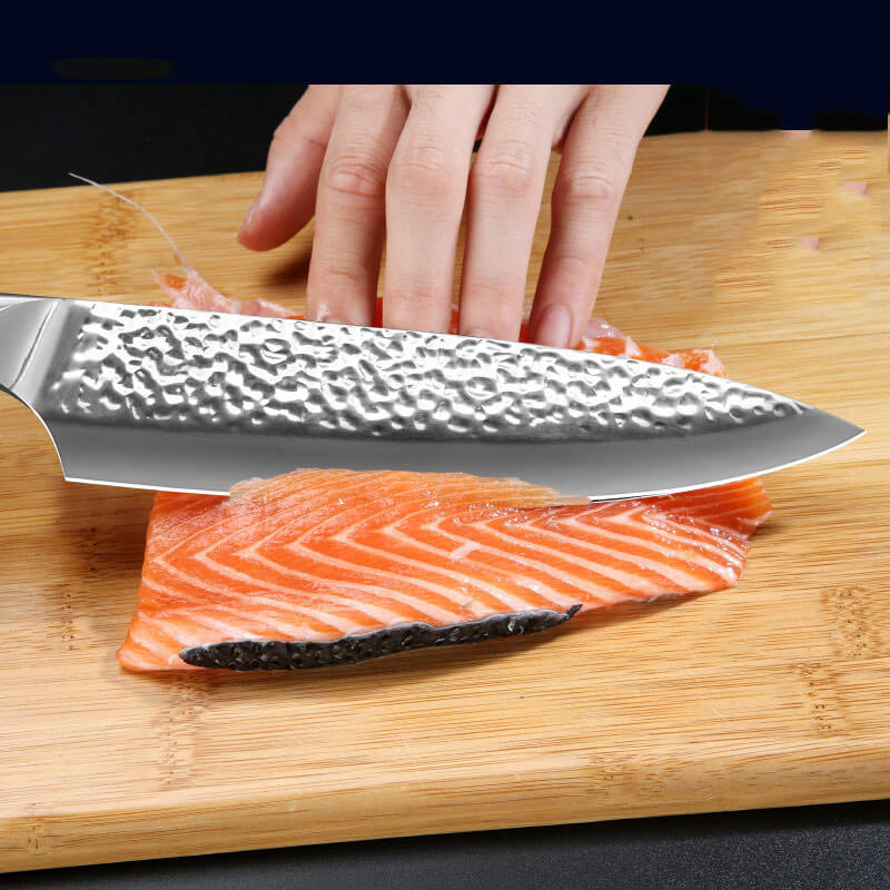 DAO BẾP NHẬT BẢN GYUTO THÉP DAMASCUS MÃ D6DT119