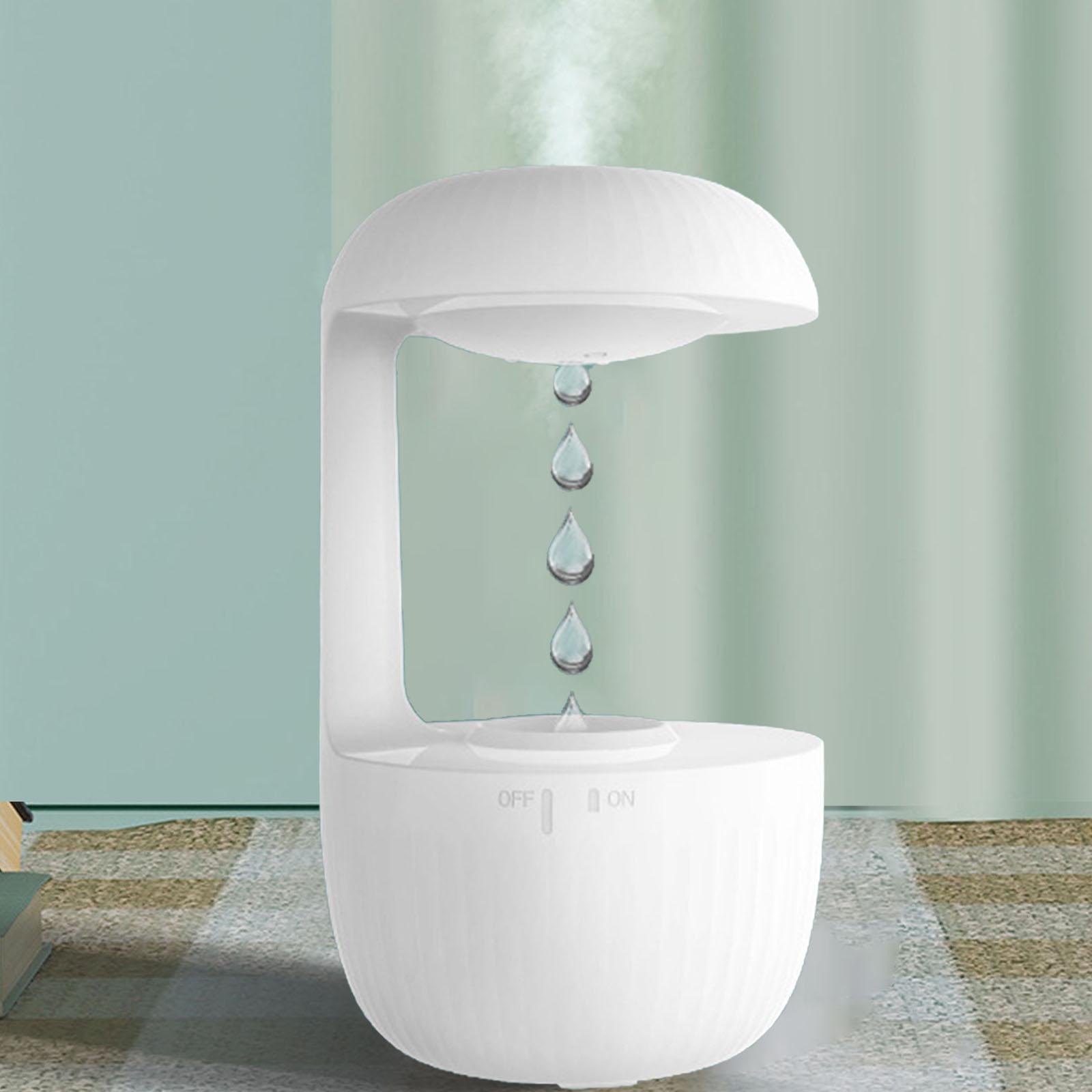 Portable Air Humidifier with Light and Water Droplet Low Noise for Nursery