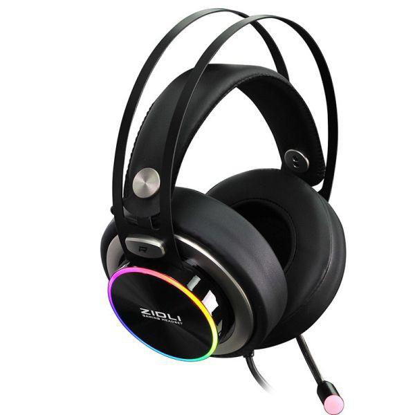 Tai nghe Gaming ZIDLI ZH20 (Ring RGB, Sound 7.1) - Tai nghe Gaming cao cấp cực đỉnh - Hàng Chính Hãng