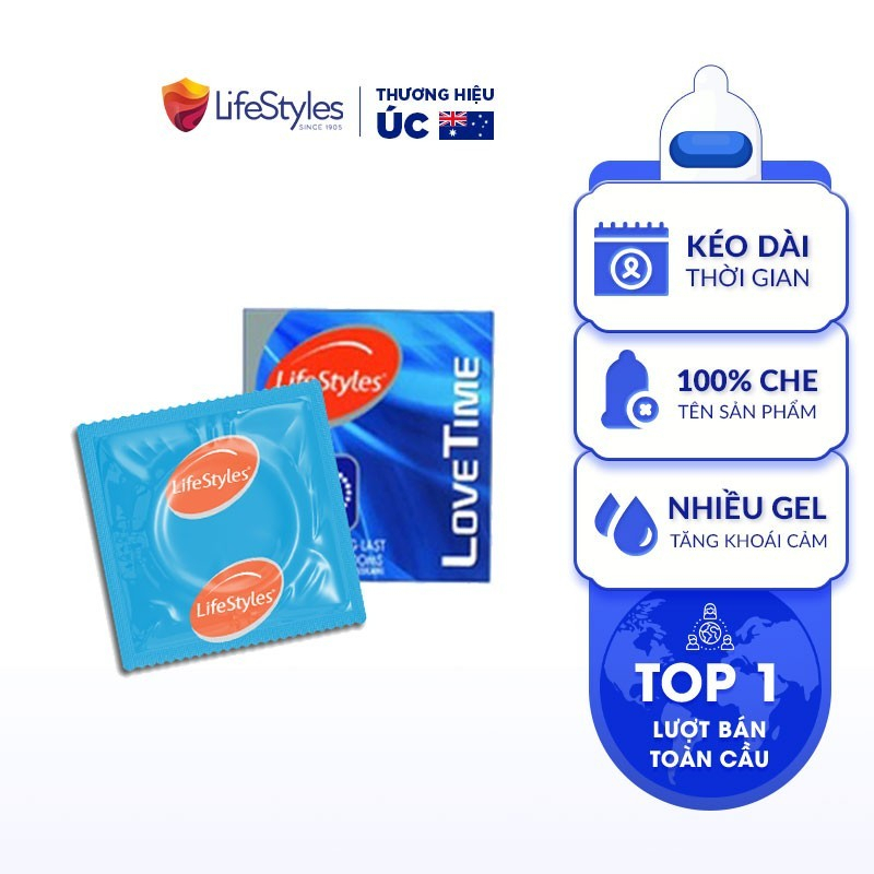 Bao Cao Su Kéo Dài Thời Gian Quan Hệ Chống Xuất Tinh Sớm LifeStyles Love Time