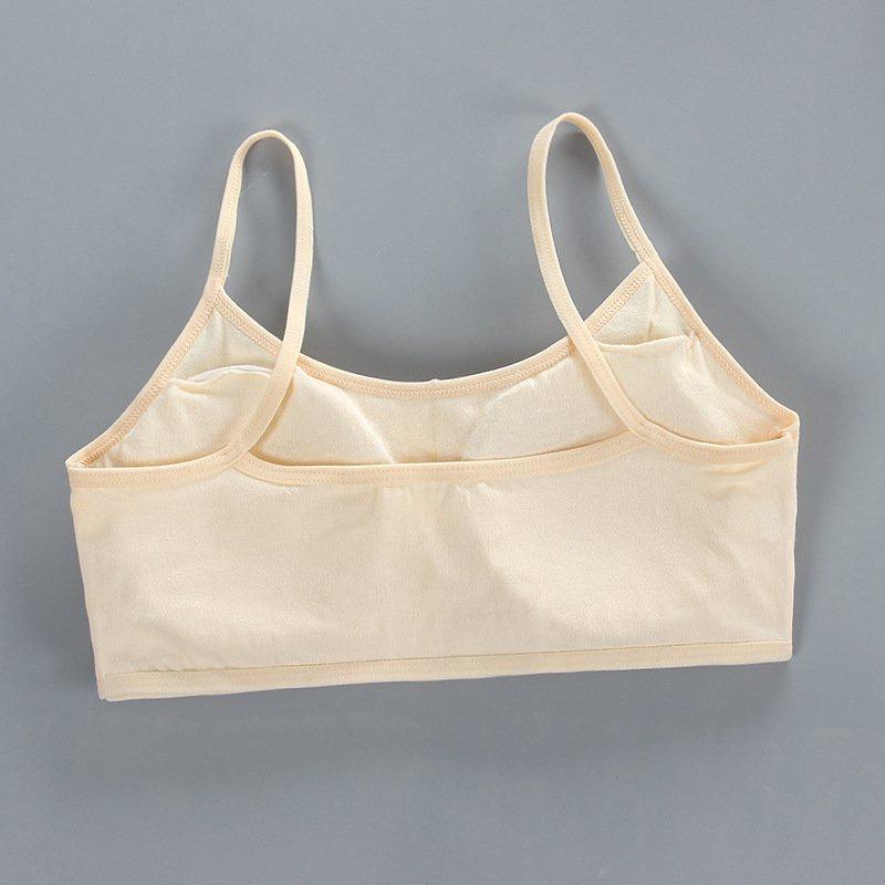 Bộ 5 áo lót teen dậy thì, áo bra học sinh nữ 2 dây kèm mút chất vải cotton thoáng mát màu sắc nhẹ nhàng dễ mặc