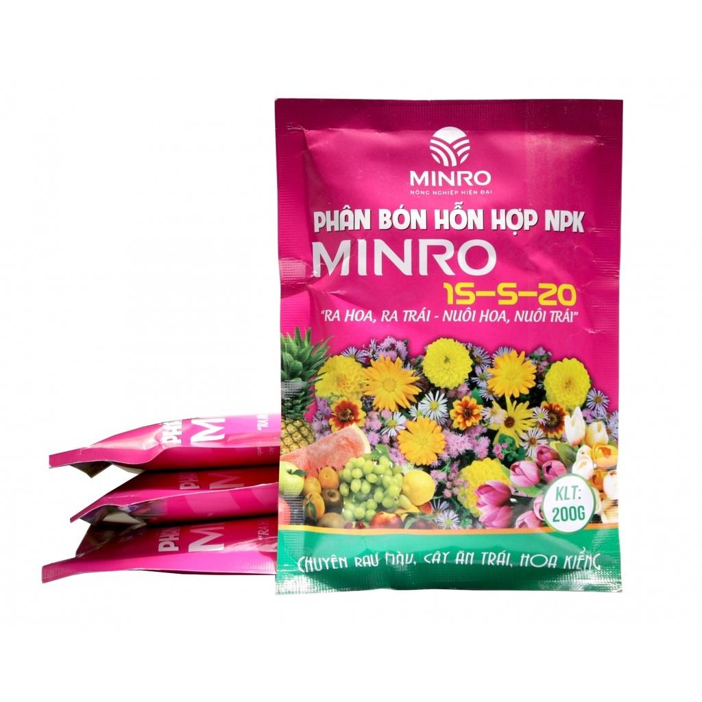 1 KG PHÂN BÓN HỖN HỢP NPK MINRO 15-5-20 *