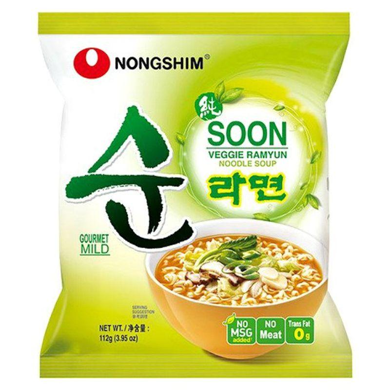Mì Ăn Liền Nongshim Soon Veggie Chay 112G – 8801043022705