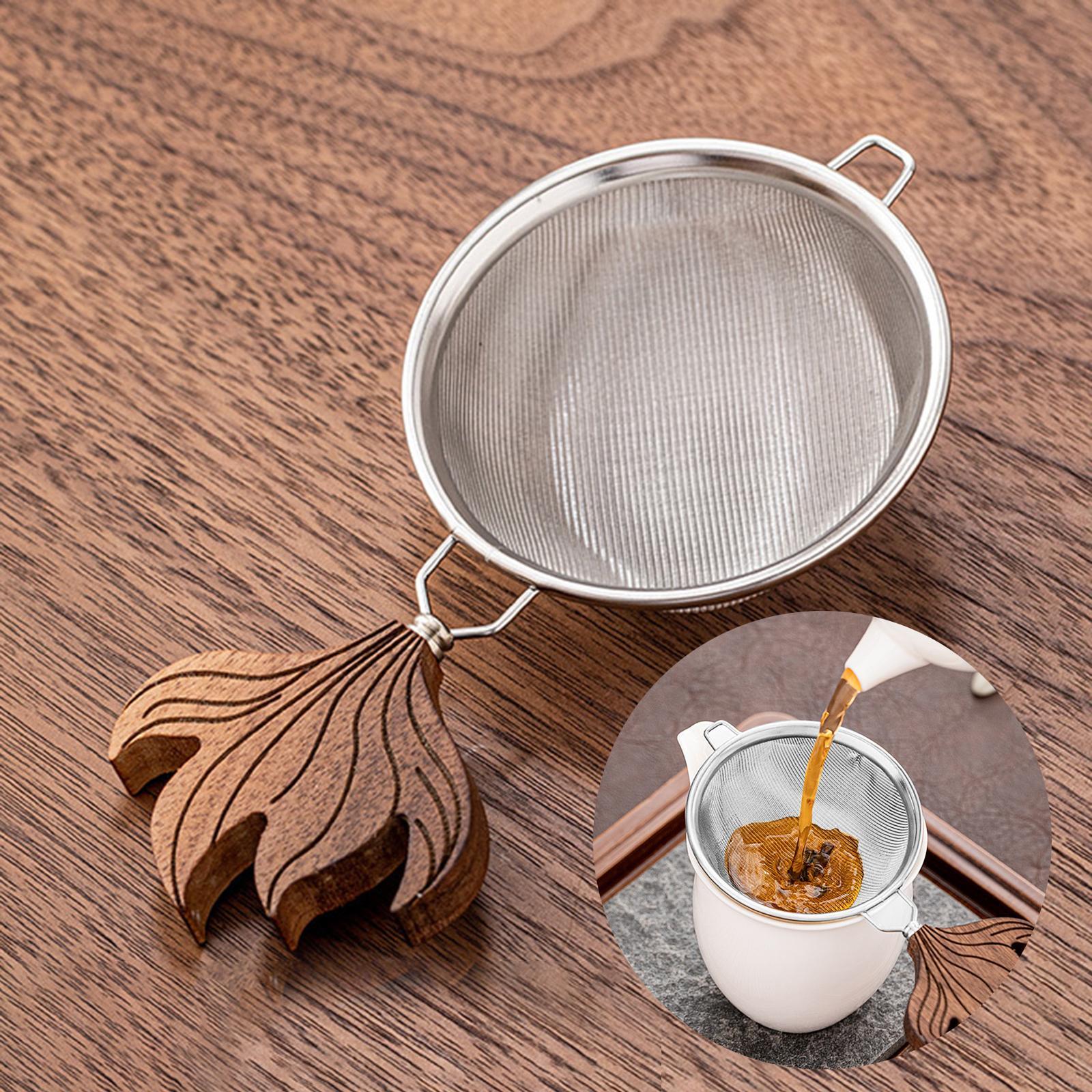 Stainless Steel Tea Strainer Filter Tea Interval Diffuser for Kitchen