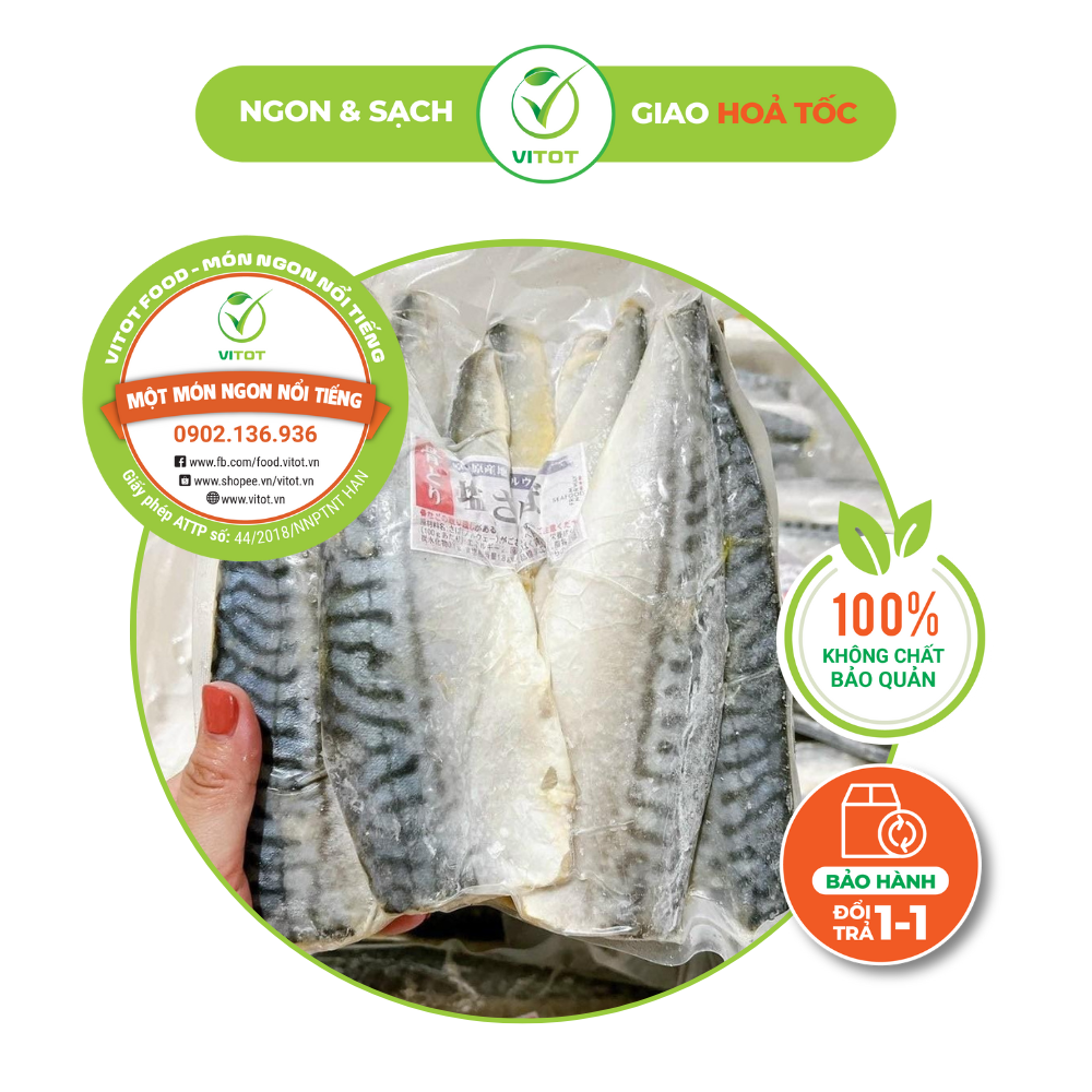 - Cá Thu Nhật File Vitot Trọng Lượng 1kg Thơm Ngon Béo Béo Ngọt Thịt