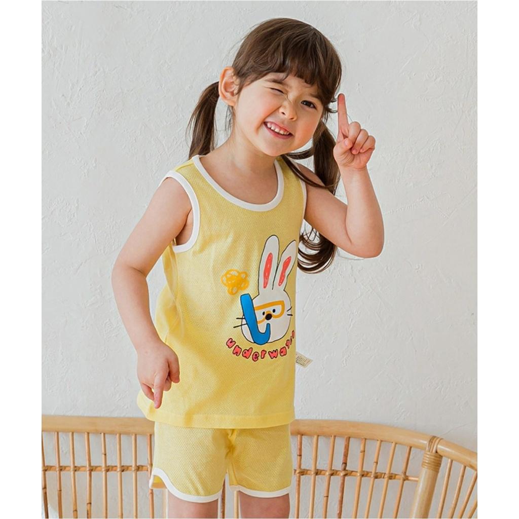 Bộ trẻ em3 lỗ Thỏ vàng
