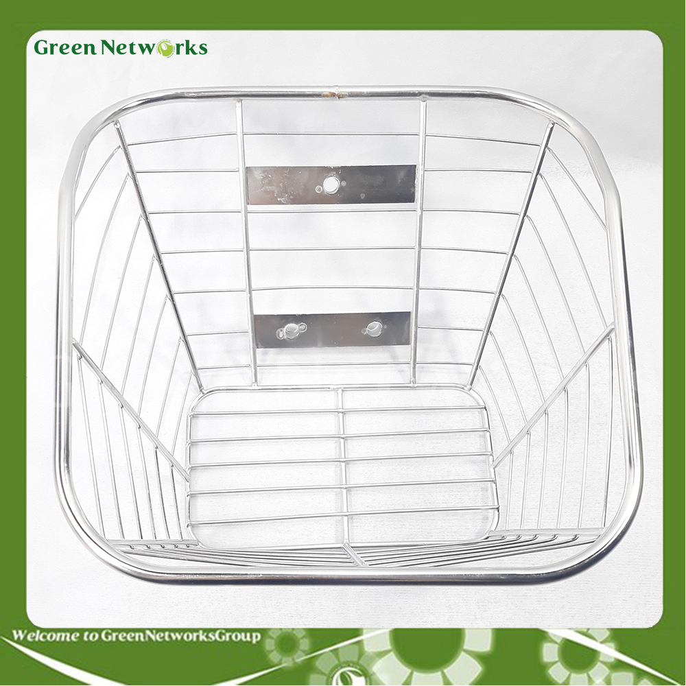 Rổ trước Inox gắn xe Wave nhỏ Wave thái Green Networks Group