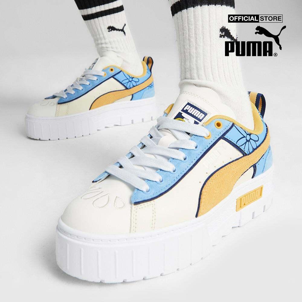 PUMA - Giày sneakers nữ cổ thấp The Smurfs Mayze 394874