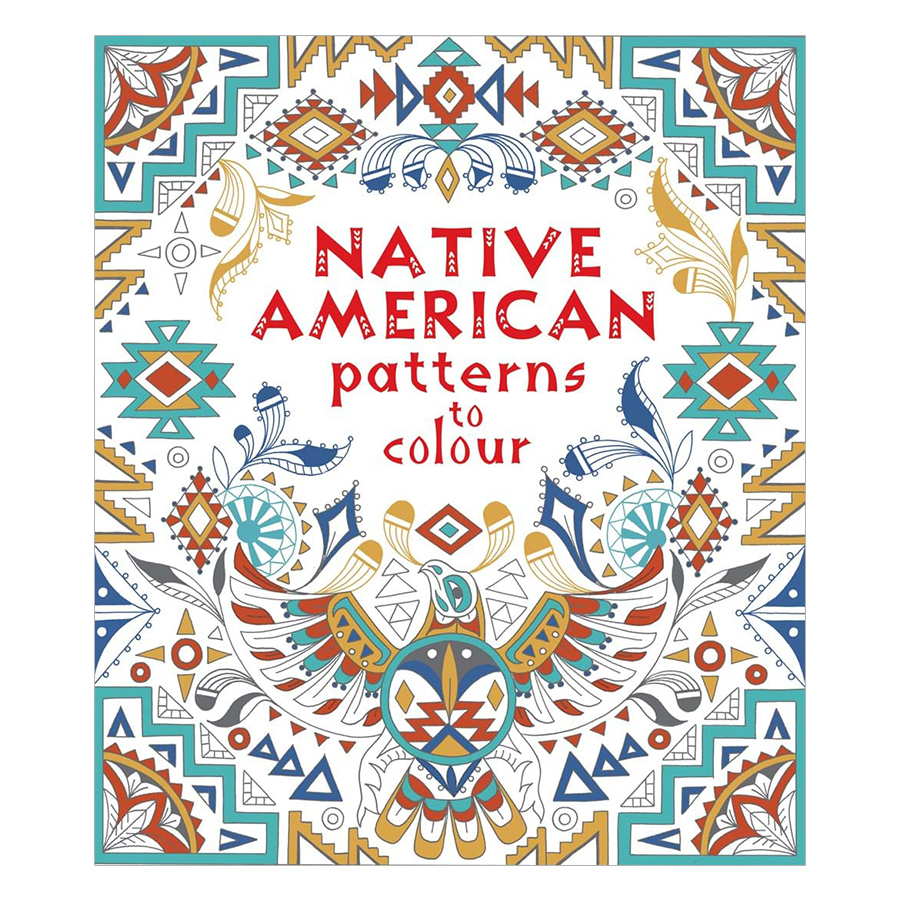 Usborne Native American Patterns to Colour